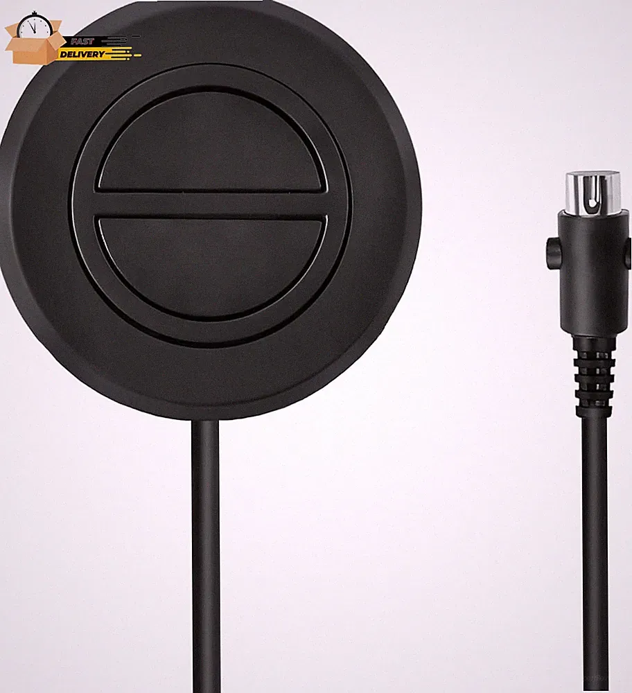 Electric Recliner Switch,2 Button round Hand Control Handle,5 Pin Plug Fixed Po