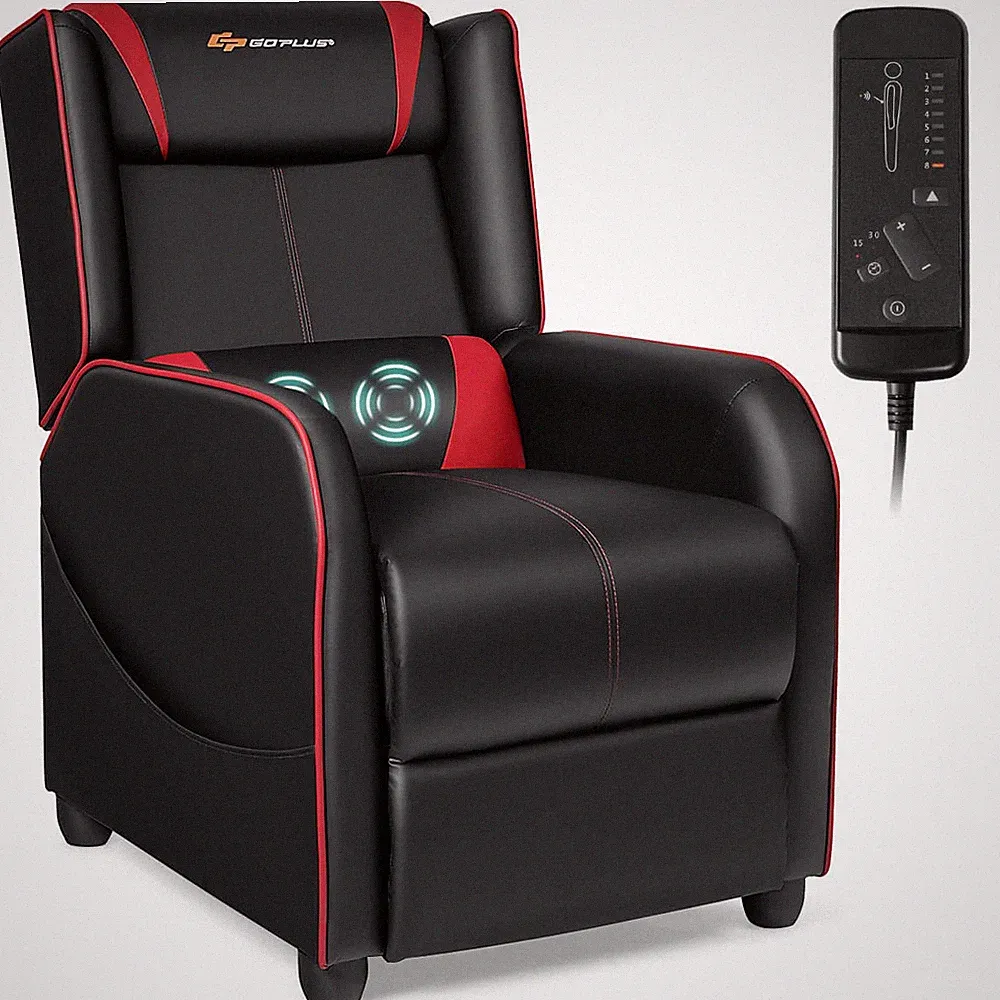 Massage Gaming Recliner Chair Single Living Room Sofa Home Theater Seat