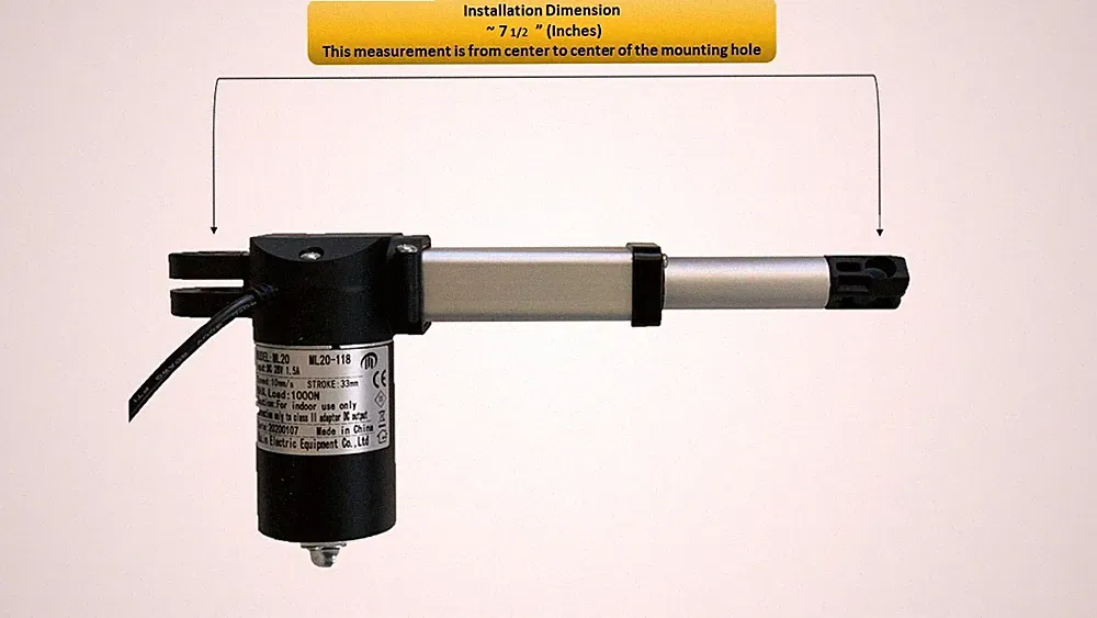 Mulin Electric Motor Actuator - ML20-118 Power Recliner Headrest Motor